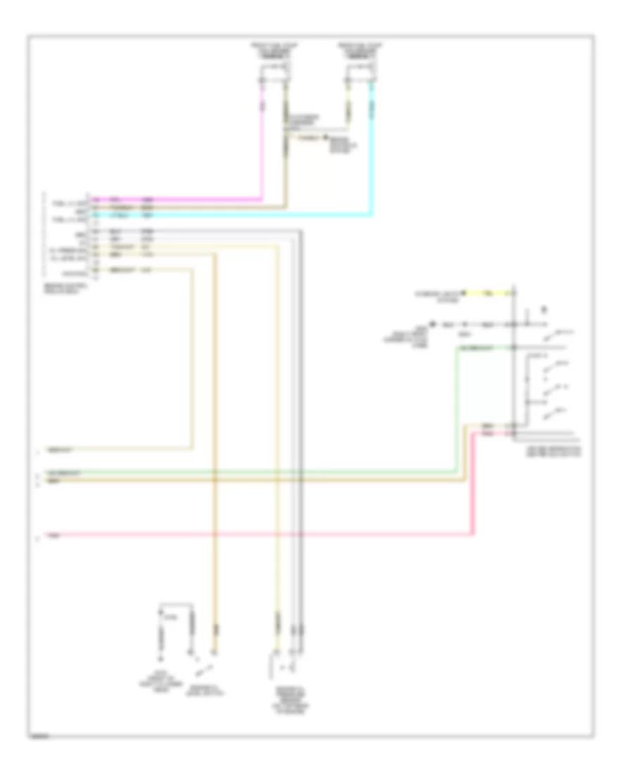 Instrument Cluster Wiring Diagram 2 of 2 for Cadillac Escalade 2007