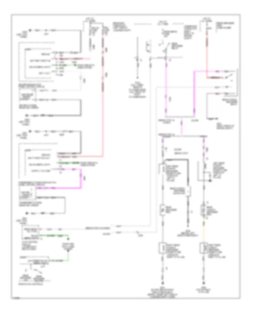 Defoggers Wiring Diagram, Wagon for Cadillac CTS Performance 2014
