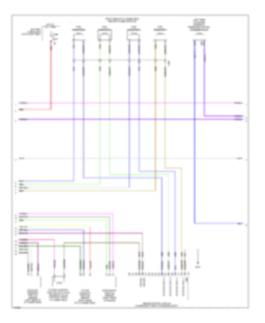 2.0L VIN X, Engine Performance Wiring Diagram (5 of 7) for Cadillac CTS Performance 2014