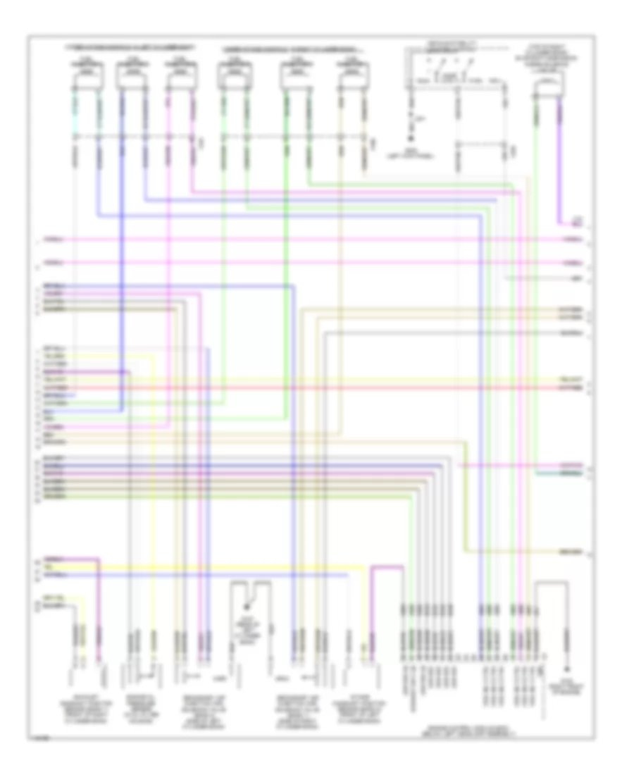 3.6L VIN 3, Engine Performance Wiring Diagram, Sedan (5 of 6) for Cadillac CTS Performance 2014