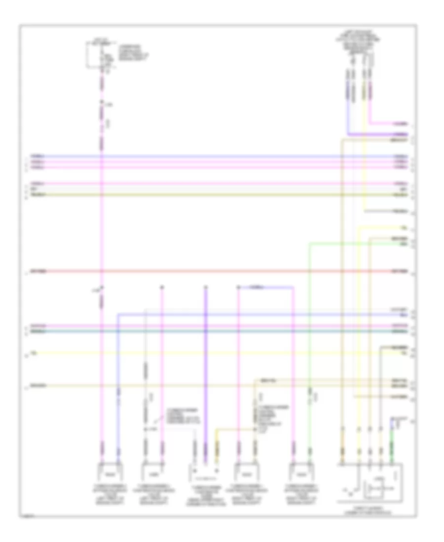 3.6L VIN 8, Engine Performance Wiring Diagram (7 of 8) for Cadillac CTS Performance 2014