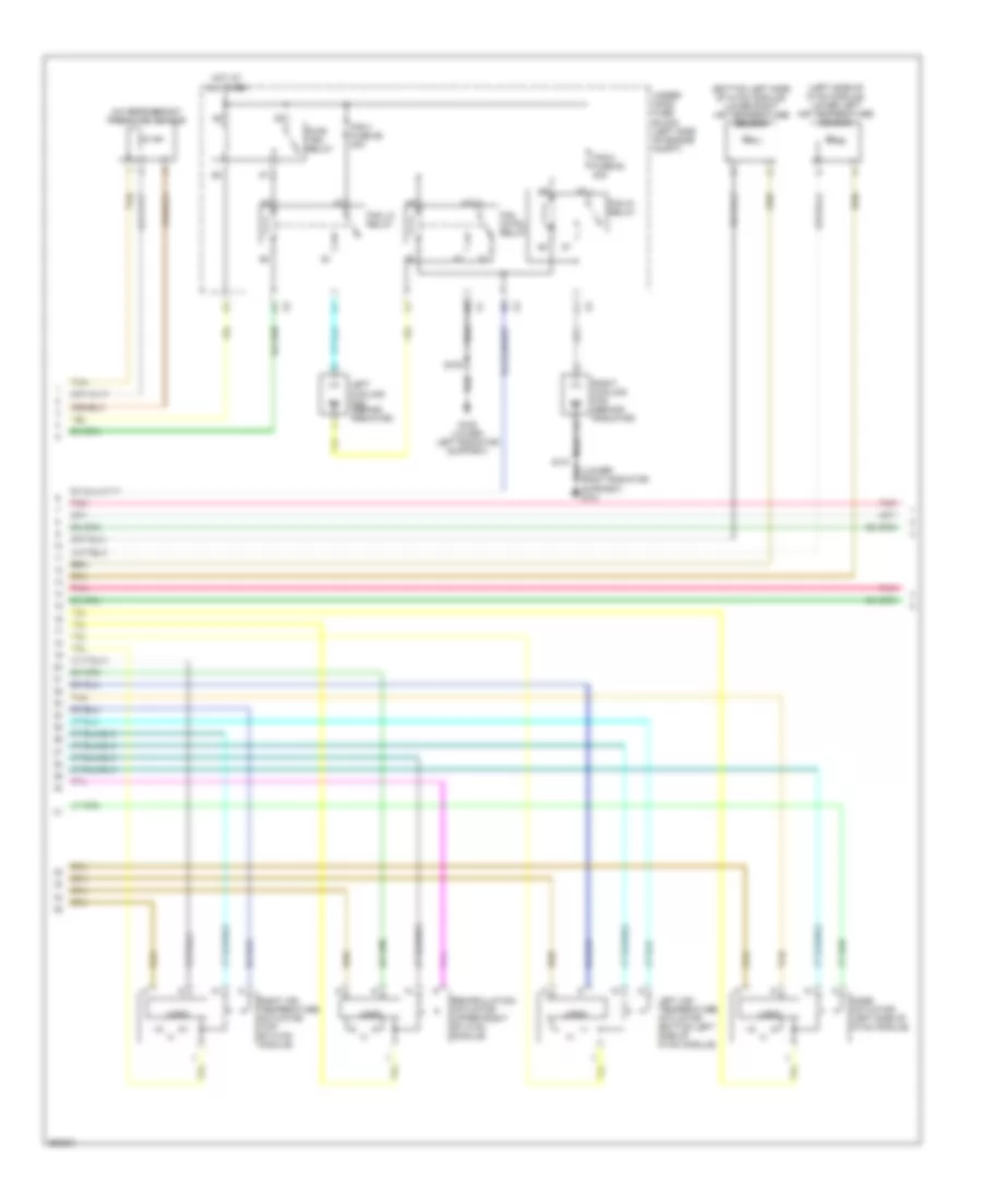 Automatic A C Wiring Diagram 3 of 4 for Cadillac Escalade ESV 2007