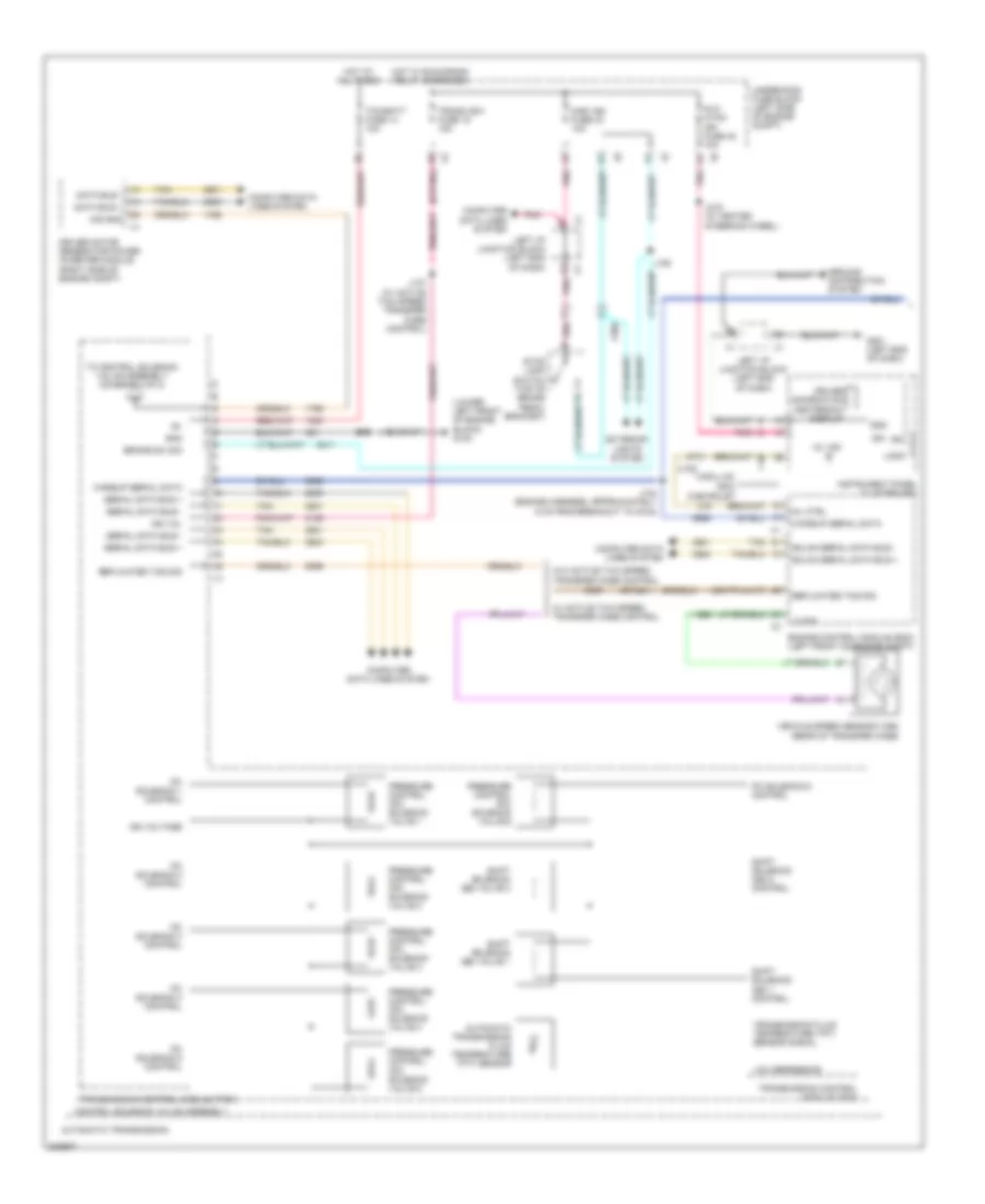 6 0L VIN J A T Wiring Diagram 1 of 2 for Cadillac Escalade 2011