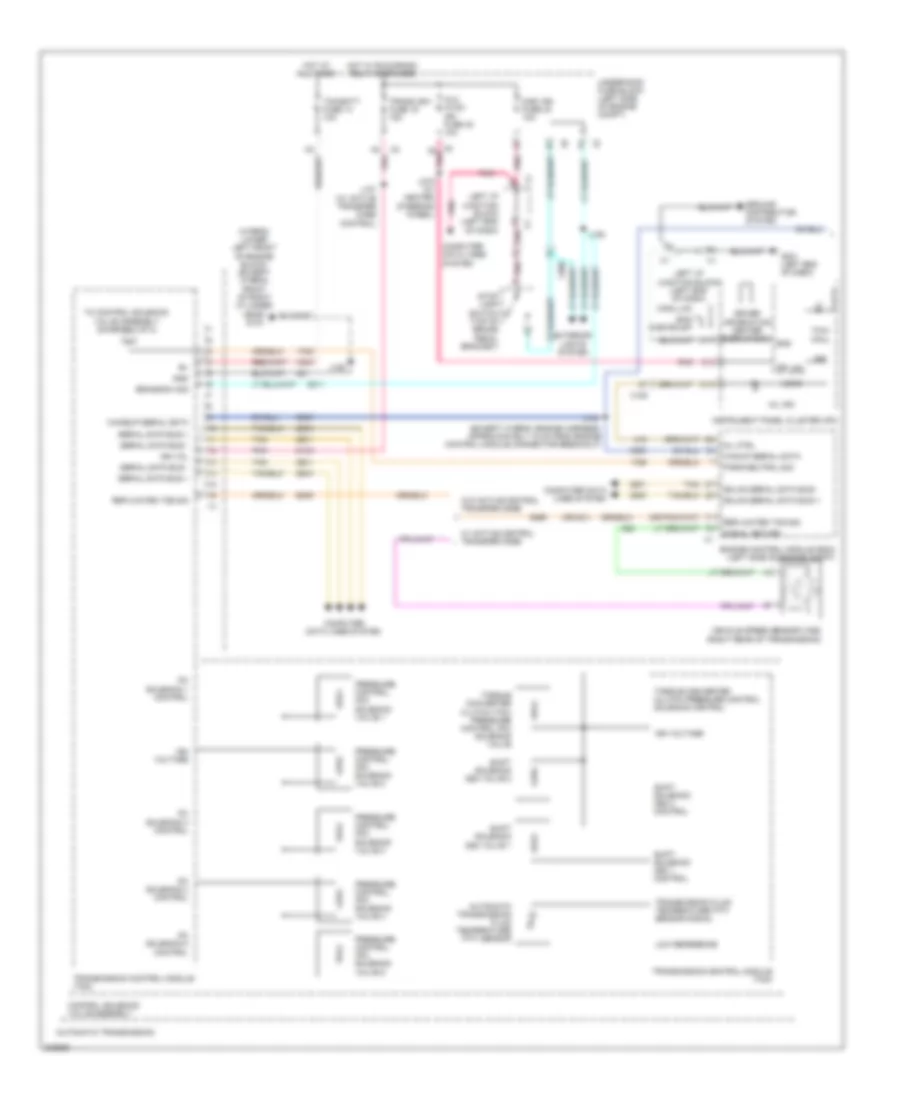 6 2L VIN F A T Wiring Diagram 1 of 2 for Cadillac Escalade 2011