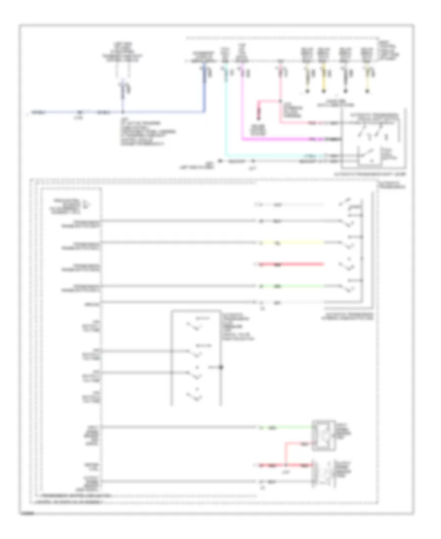 6.2L VIN F, AT Wiring Diagram (2 of 2) for Cadillac Escalade 2011