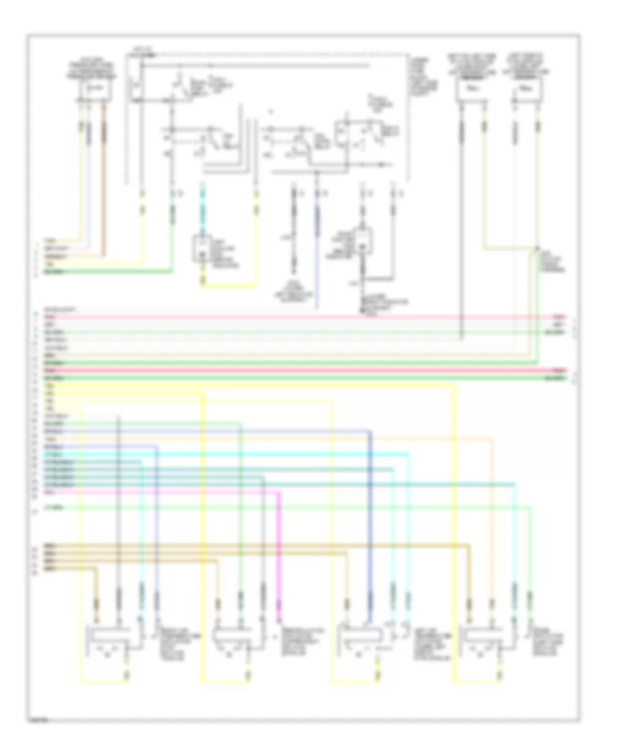 Automatic A C Wiring Diagram Except Hybrid 3 of 4 for Cadillac Escalade 2011