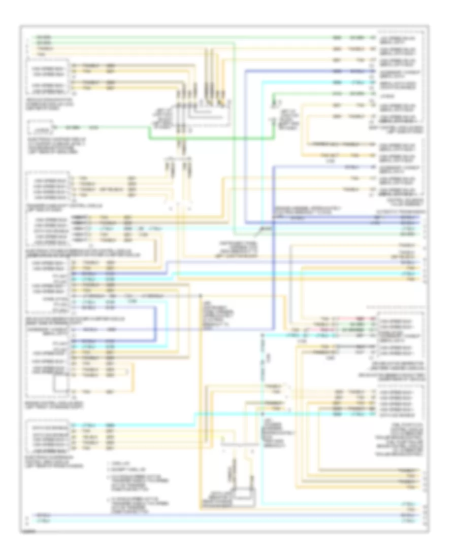 Computer Data Lines Wiring Diagram Hybrid 2 of 3 for Cadillac Escalade 2011
