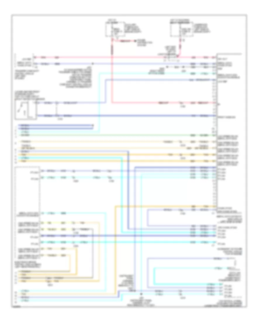 Computer Data Lines Wiring Diagram Hybrid 3 of 3 for Cadillac Escalade 2011