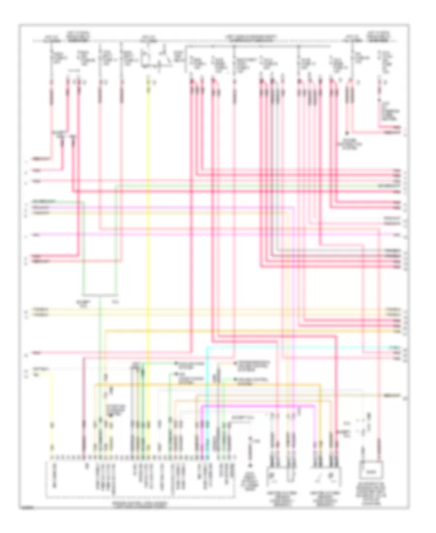 6.2L VIN F, Engine Performance Wiring Diagram (2 of 6) for Cadillac Escalade 2011