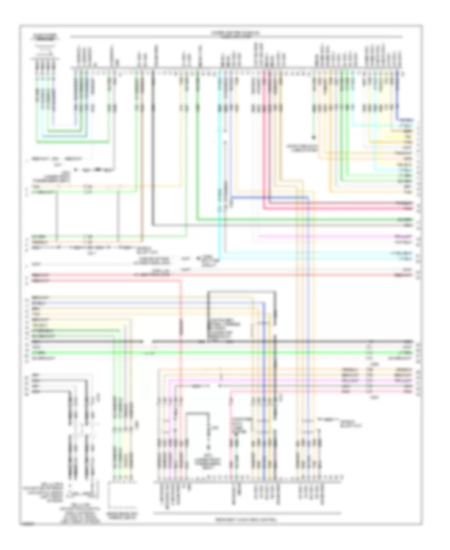 Navigation Wiring Diagram with Y91  with UQA 2 of 4 for Cadillac Escalade 2011