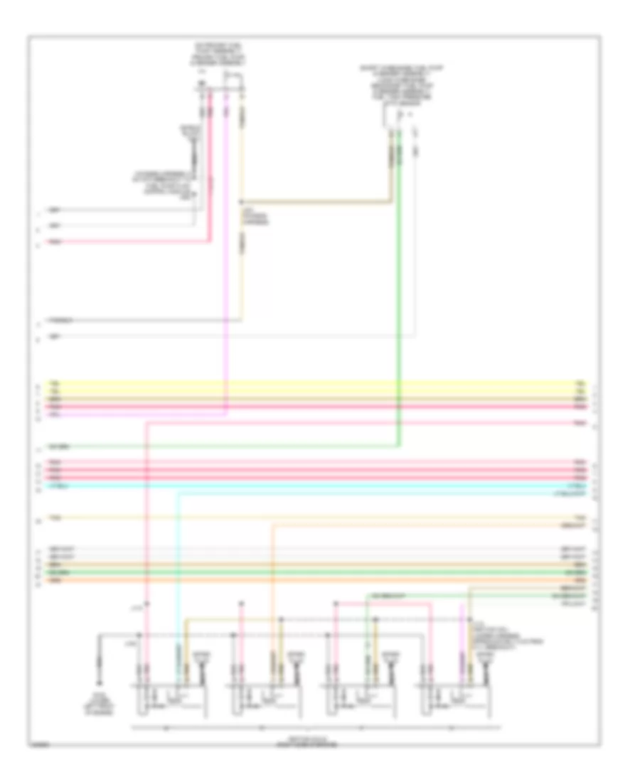 6.0L VIN 5, Engine Controls Wiring Diagram (3 of 6) for Cadillac Escalade 2009
