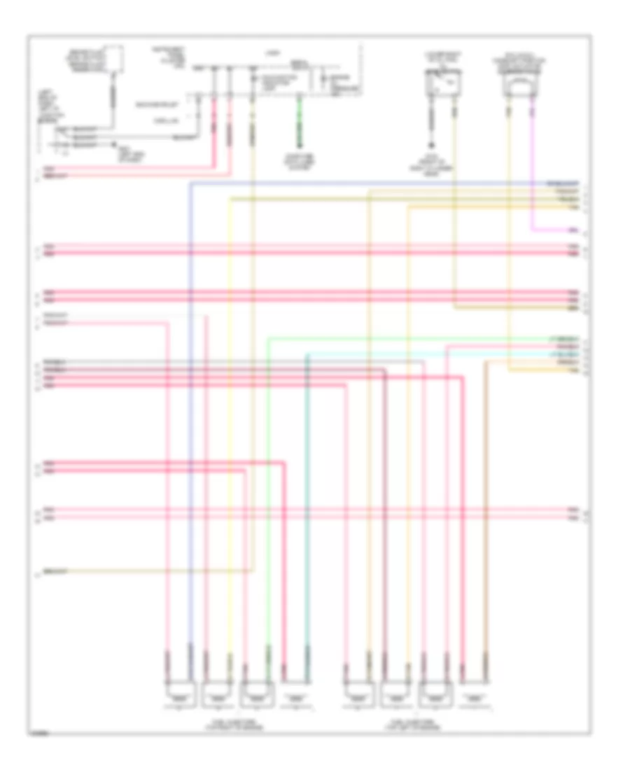 6 2L VIN 2 Engine Performance Wiring Diagram 3 of 6 for Cadillac Escalade 2009