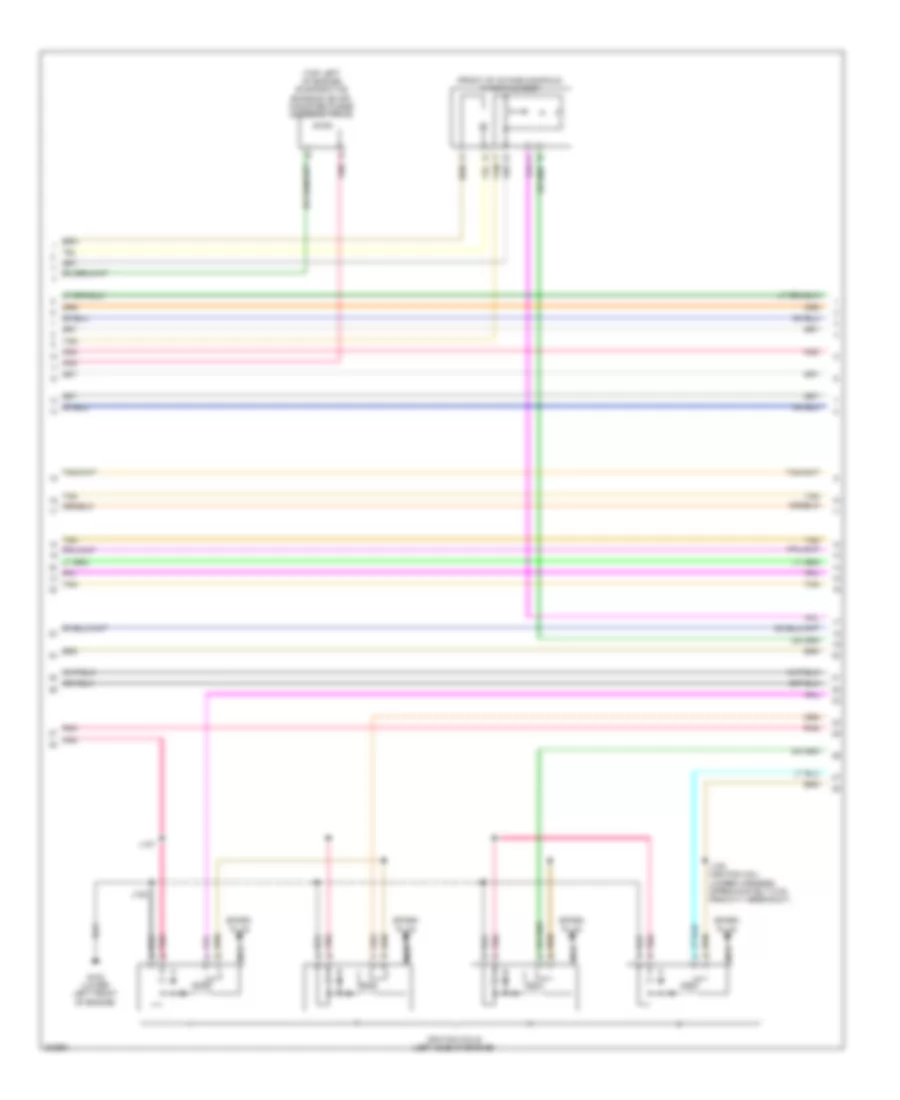 6.2L VIN 2, Engine Performance Wiring Diagram (5 of 6) for Cadillac Escalade 2009