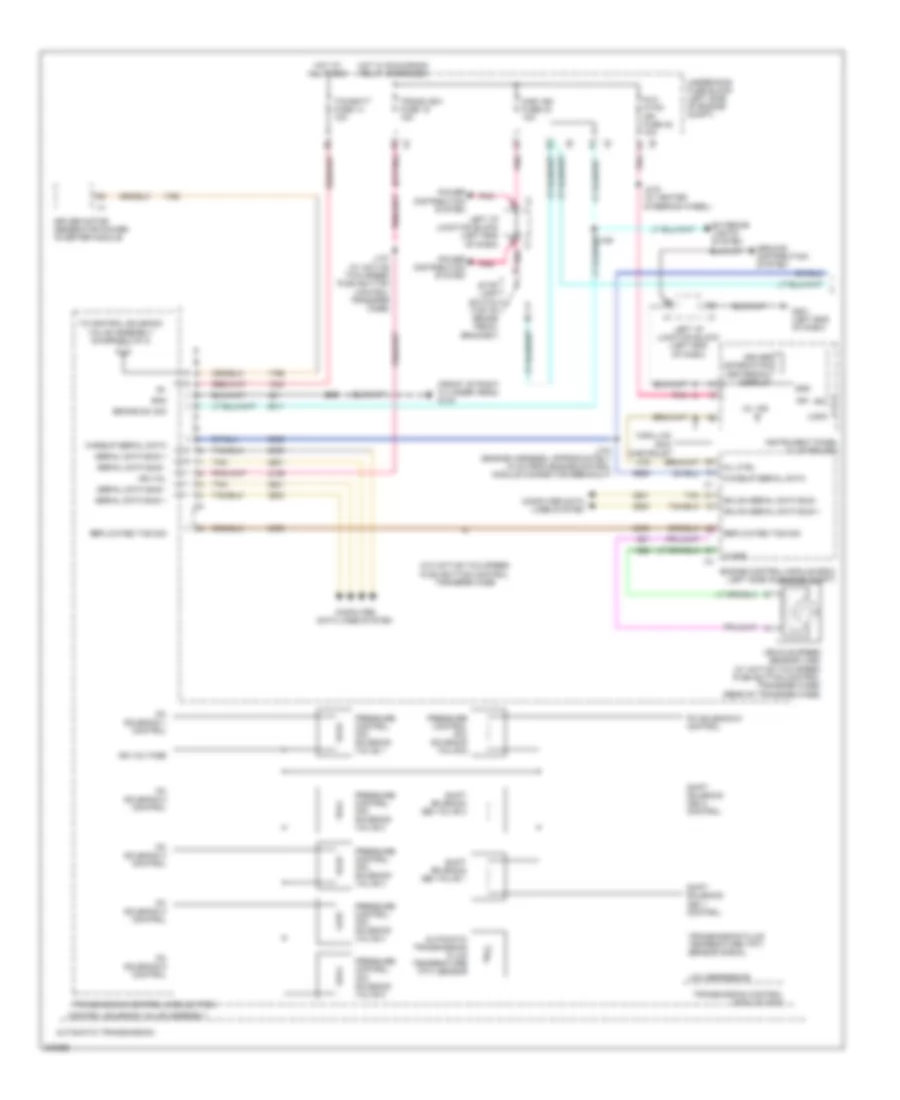 6 0L VIN 5 A T Wiring Diagram 1 of 2 for Cadillac Escalade 2009