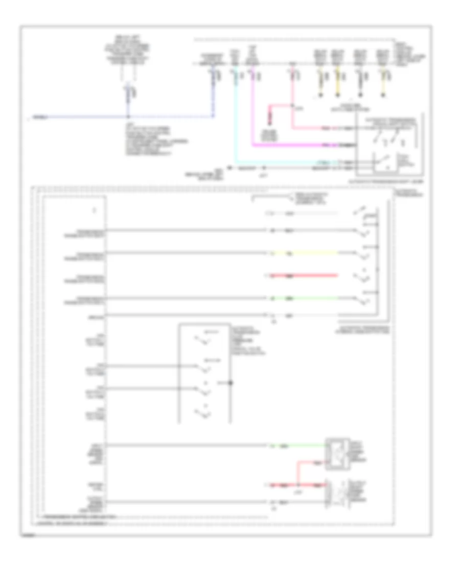 6 2L VIN 2 A T Wiring Diagram 2 of 2 for Cadillac Escalade 2009