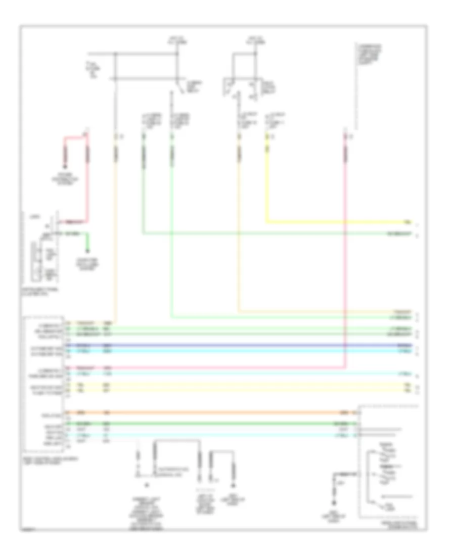 Headlights Wiring Diagram with Low Beam LED Headlamps 1 of 2 for Cadillac Escalade ESV 2009