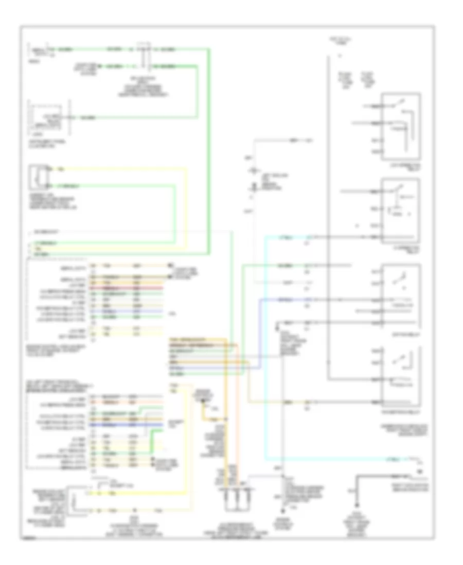 Automatic AC Wiring Diagram (3 of 3) for Cadillac STS 2007