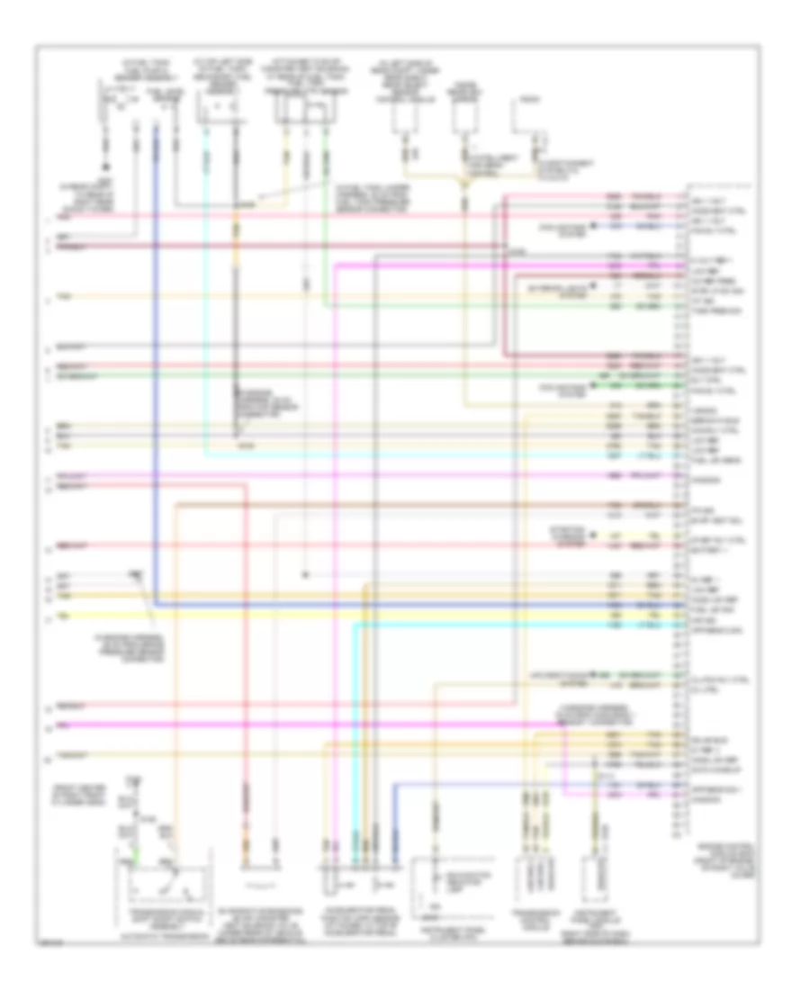 3 6L VIN 7 Engine Performance Wiring Diagram 4 of 4 for Cadillac STS 2007