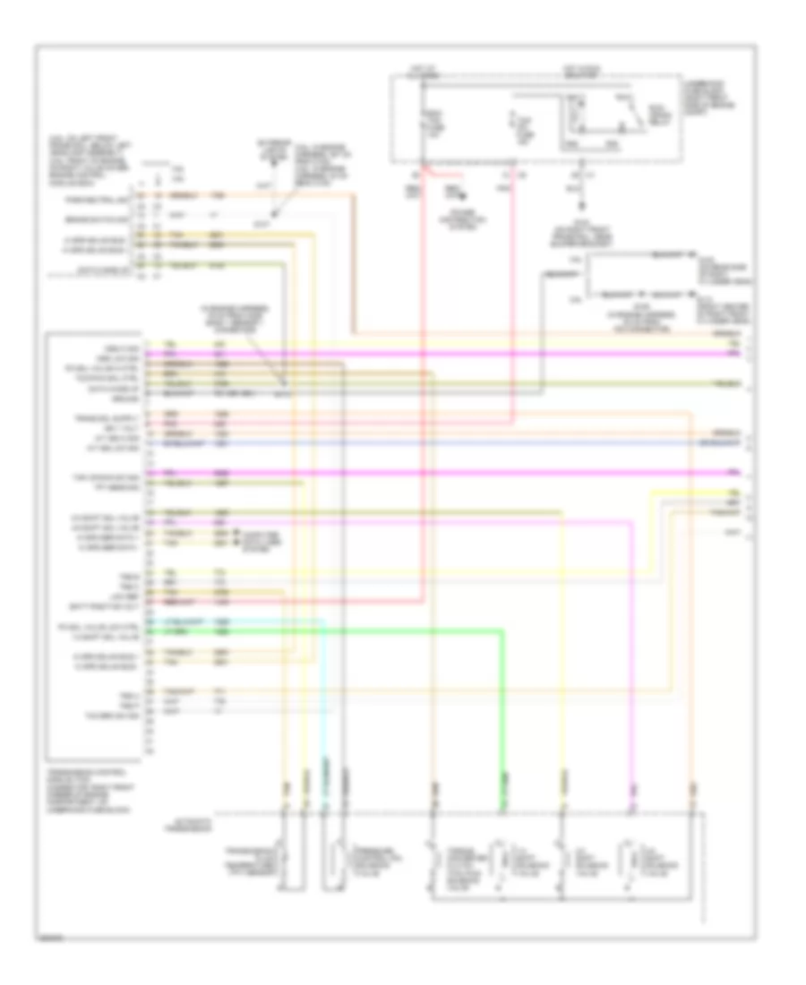 3 6L VIN 7 A T Wiring Diagram 1 of 2 for Cadillac STS 2007