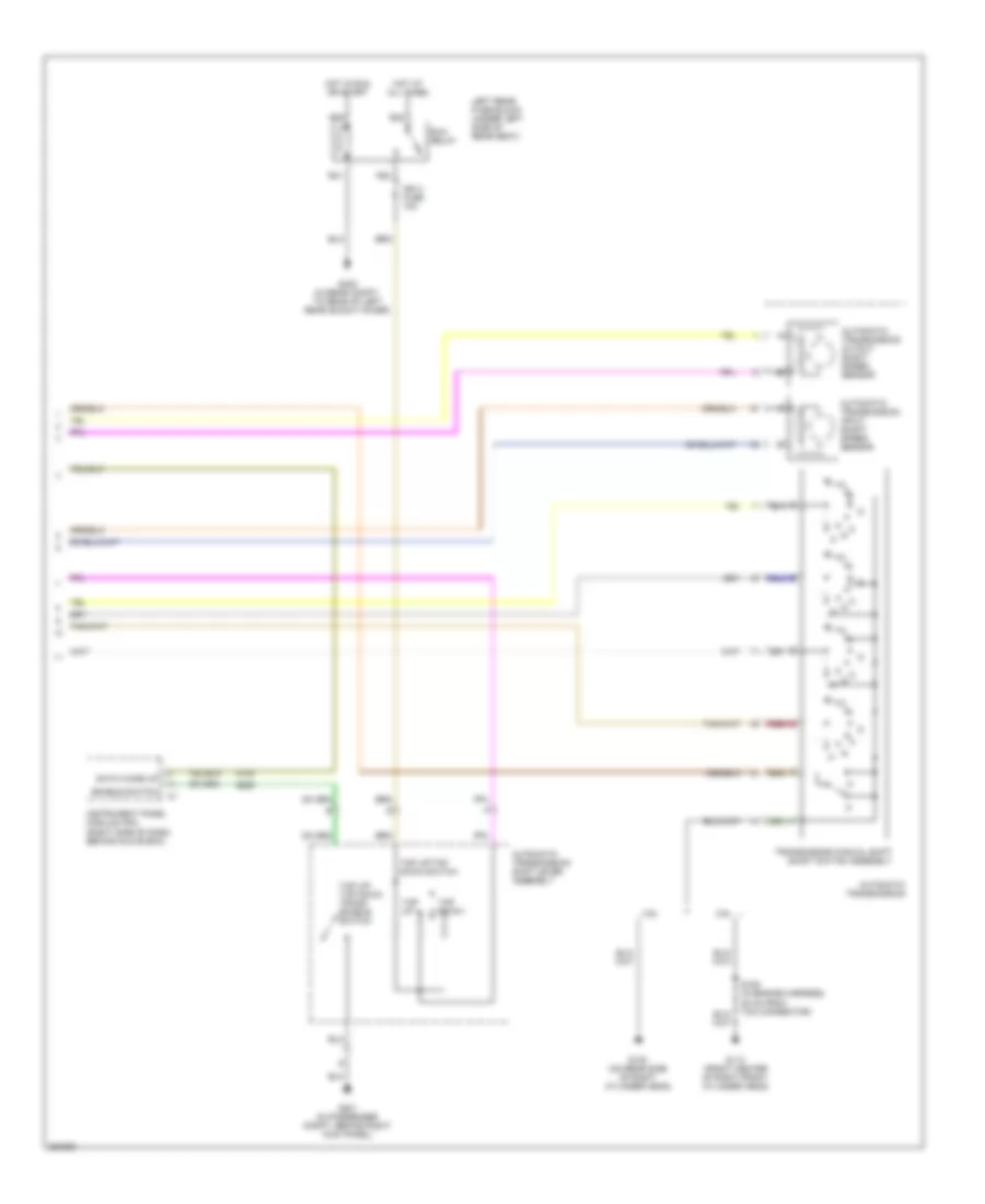 3.6L VIN 7, AT Wiring Diagram (2 of 2) for Cadillac STS 2007