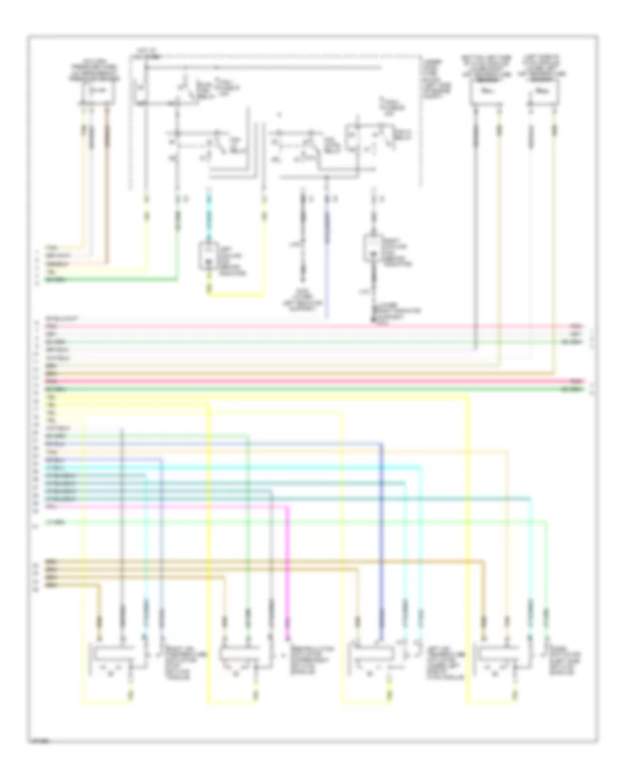 Automatic A C Wiring Diagram 3 of 4 for Cadillac Escalade EXT 2009