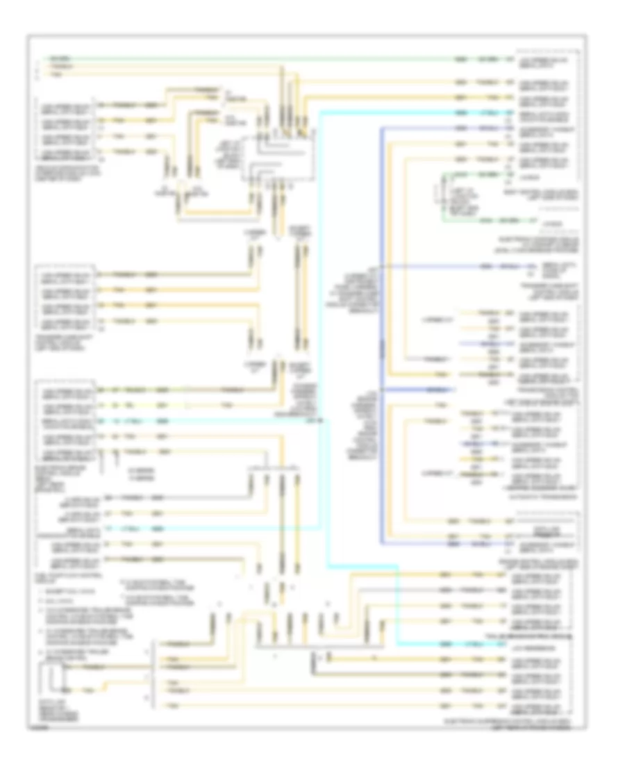 Computer Data Lines Wiring Diagram 2 of 2 for Cadillac Escalade EXT 2009