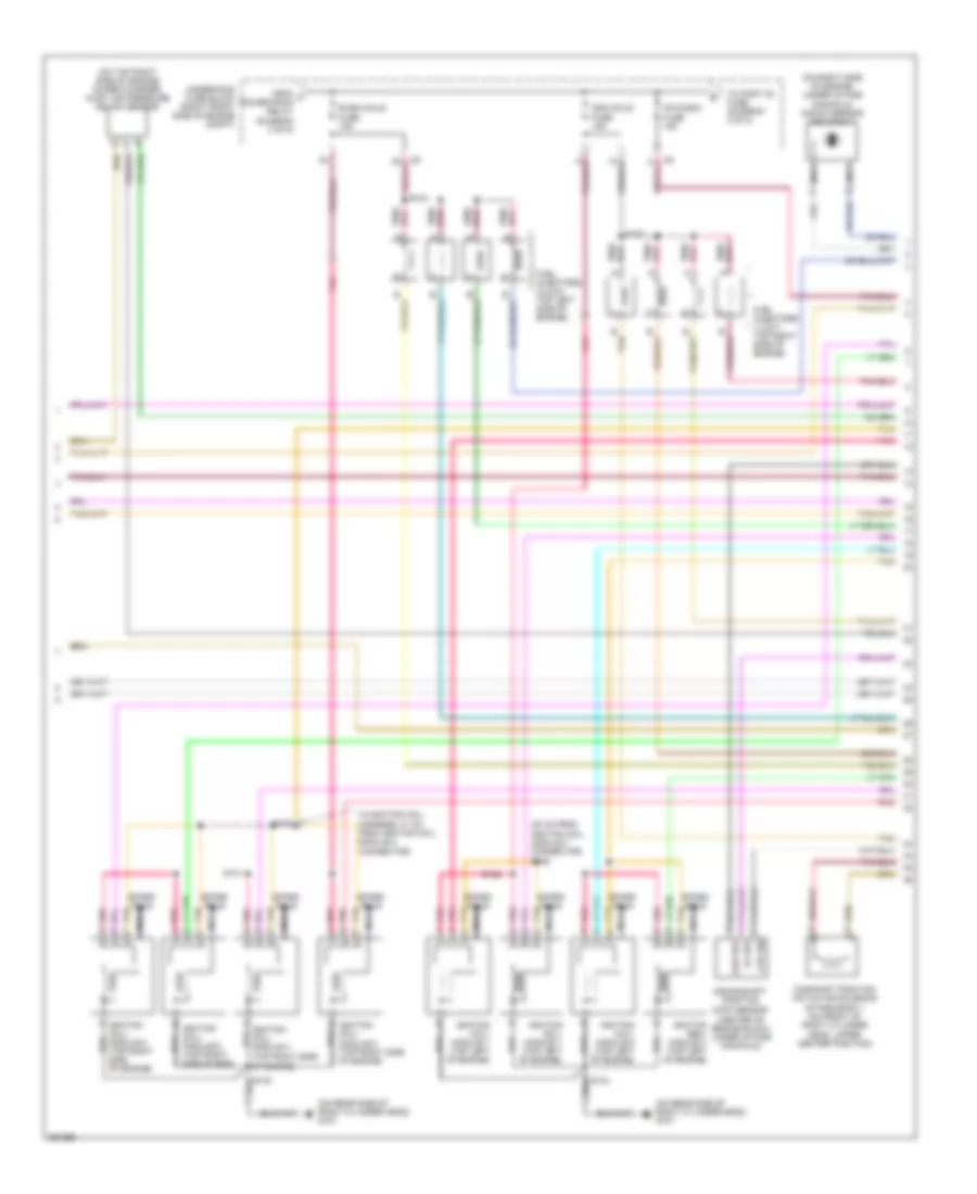 4 4L VIN D Engine Performance Wiring Diagram 4 of 5 for Cadillac STS V 2007