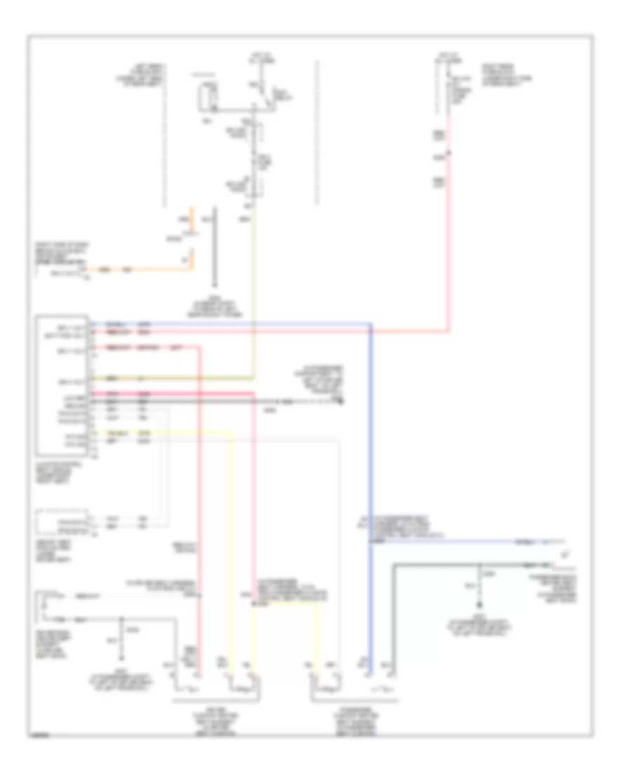 Front Seat Heater Wiring Diagram for Cadillac STS V 2007