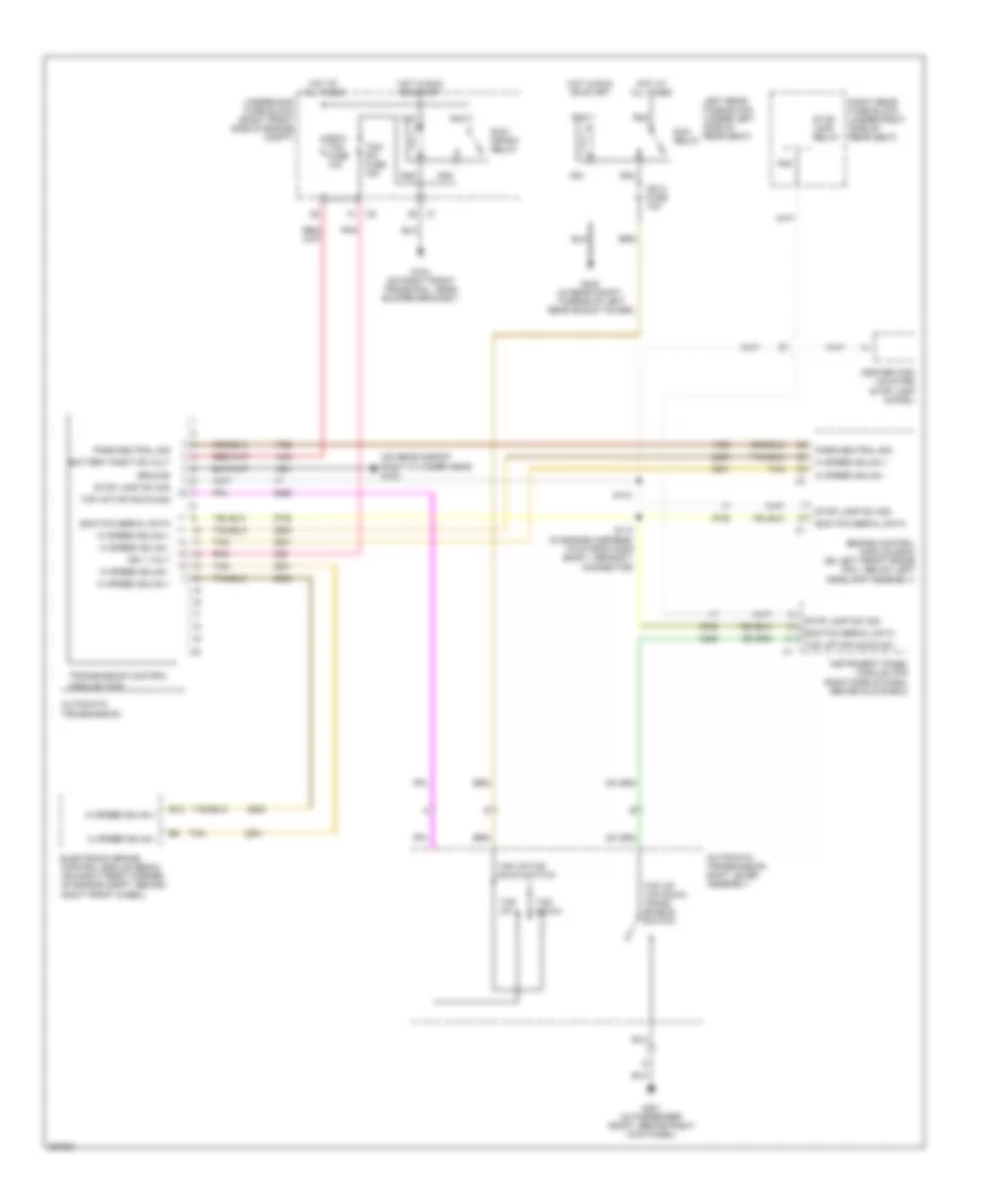 4 4L VIN D A T Wiring Diagram for Cadillac STS V 2007