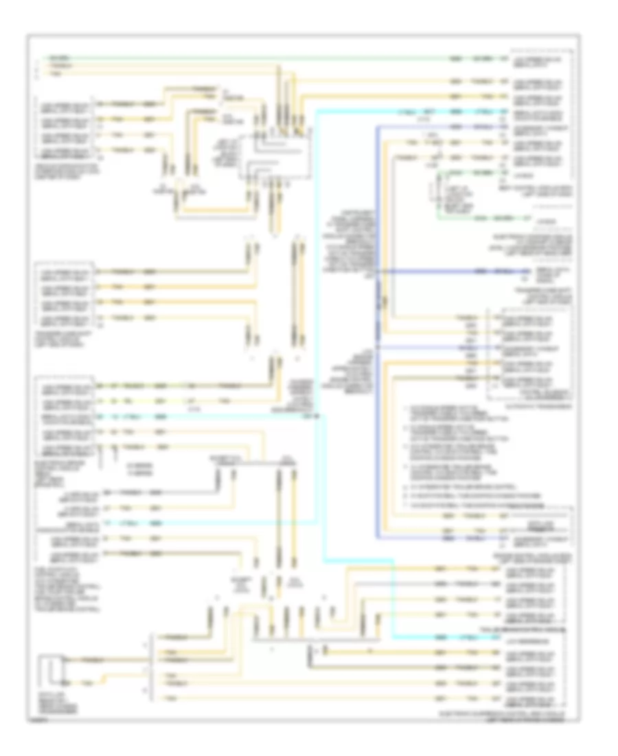 Computer Data Lines Wiring Diagram 2 of 2 for Cadillac Escalade EXT 2011