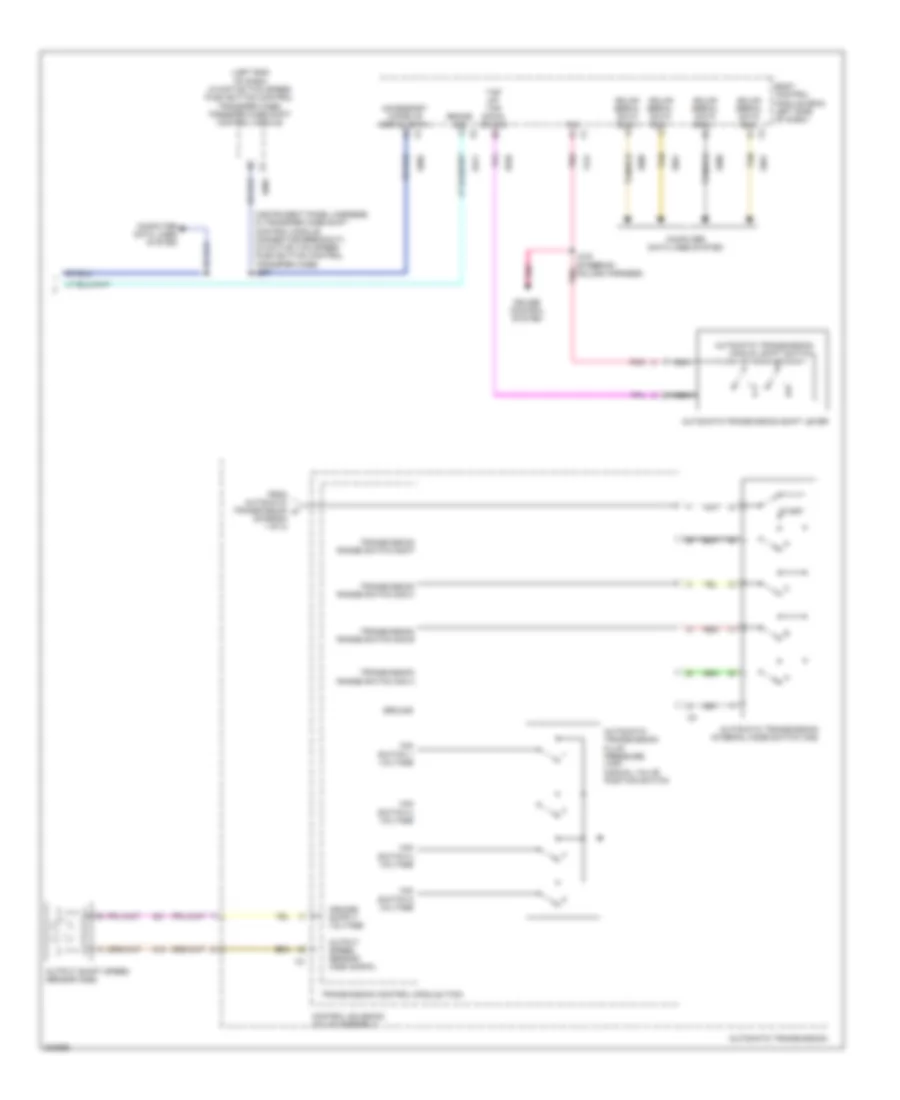 6.0L VIN 5, AT Wiring Diagram (2 of 2) for Cadillac Escalade Hybrid 2009