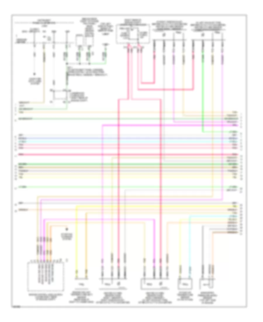 4 4L VIN D Engine Performance Wiring Diagram 2 of 5 for Cadillac XDiscovery 2007