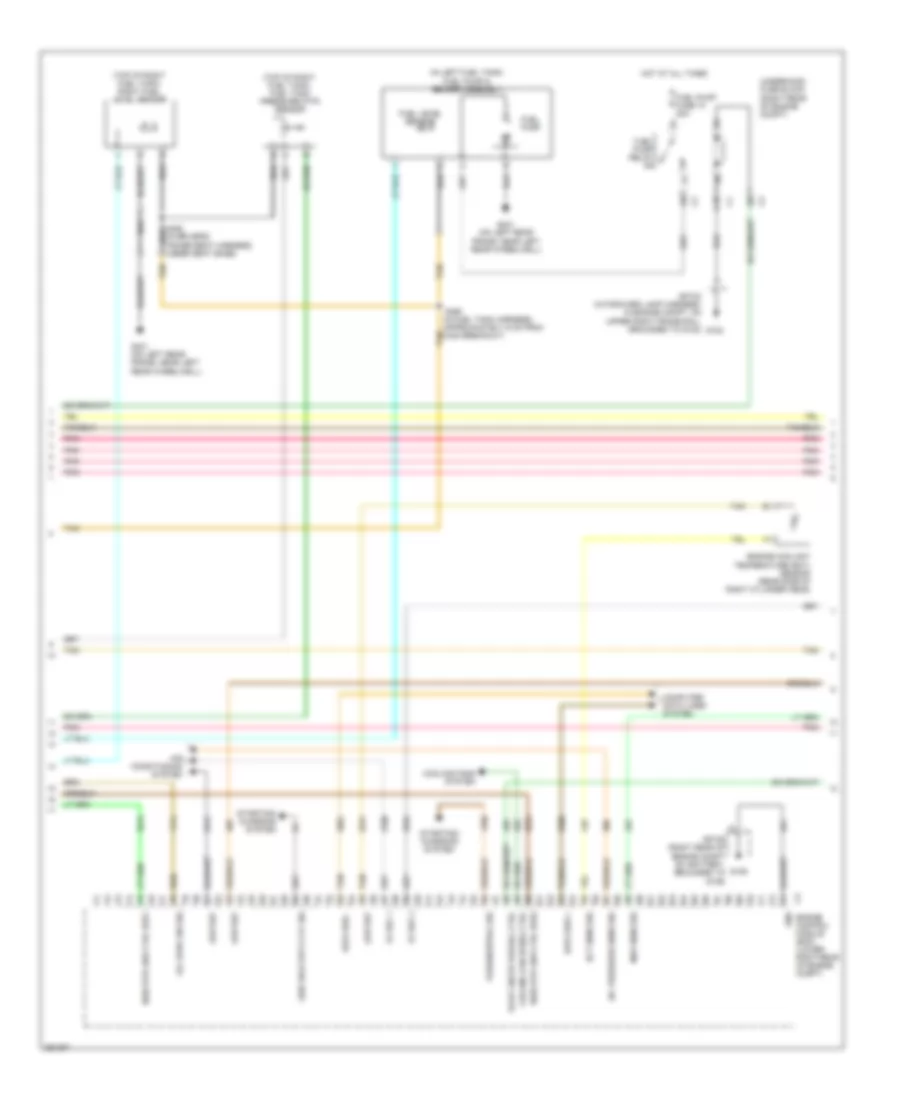 4 6L VIN A Engine Performance Wiring Diagram 3 of 6 for Cadillac XDiscovery 2007