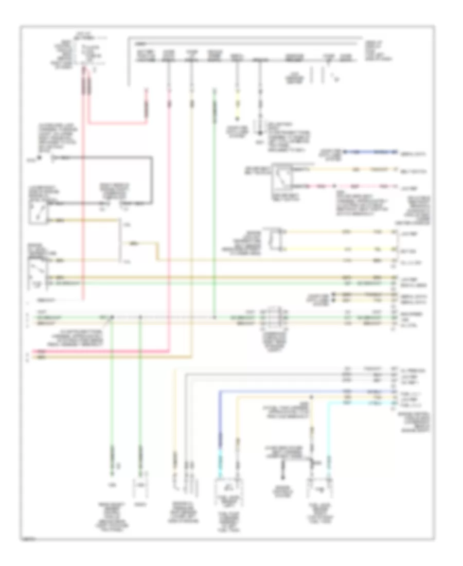 Instrument Cluster Wiring Diagram 2 of 2 for Cadillac XDiscovery 2007