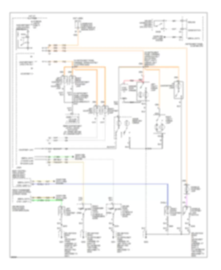Courtesy Lamps Wiring Diagram for Cadillac XDiscovery 2007