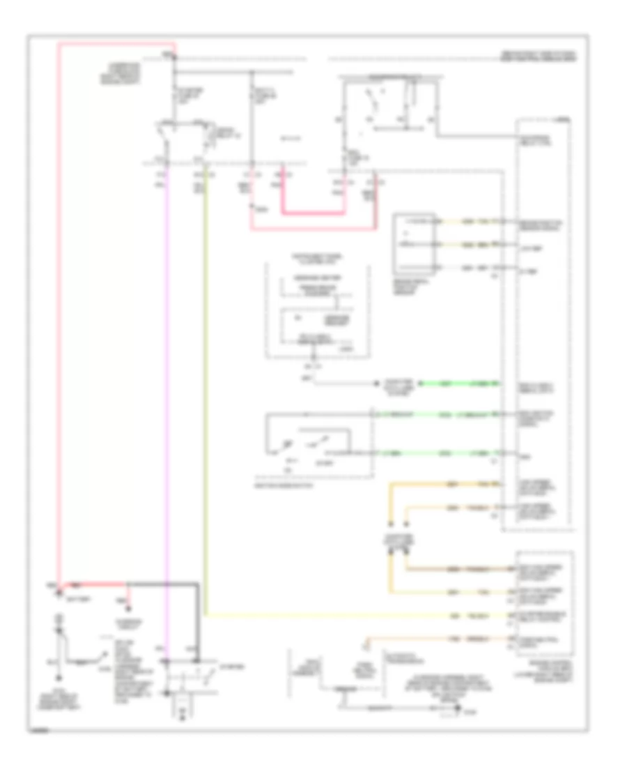 Starting Wiring Diagram for Cadillac XDiscovery 2007