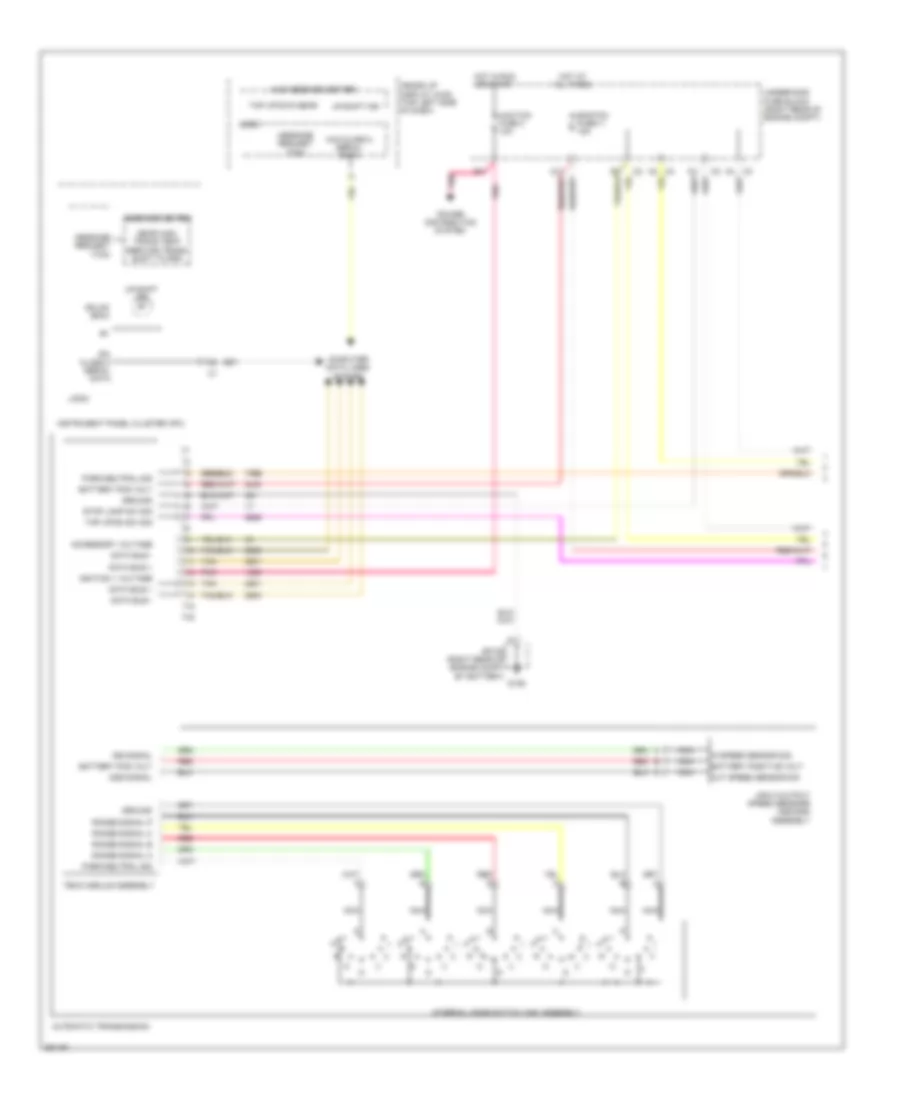 A T Wiring Diagram 1 of 2 for Cadillac XDiscovery 2007