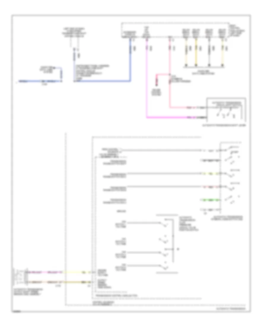 6.0L VIN J, AT Wiring Diagram (2 of 2) for Cadillac Escalade Hybrid 2011