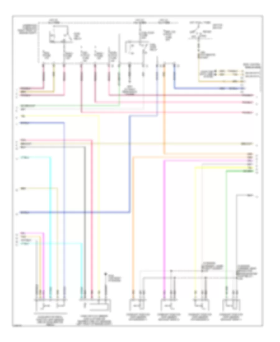 3.6L VIN V, Engine Performance Wiring Diagram (2 of 5) for Cadillac CTS 2008