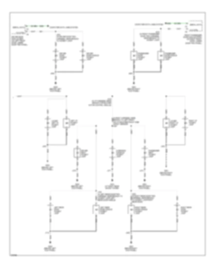 Instrument Illumination Wiring Diagram 2 of 2 for Cadillac CTS 2008