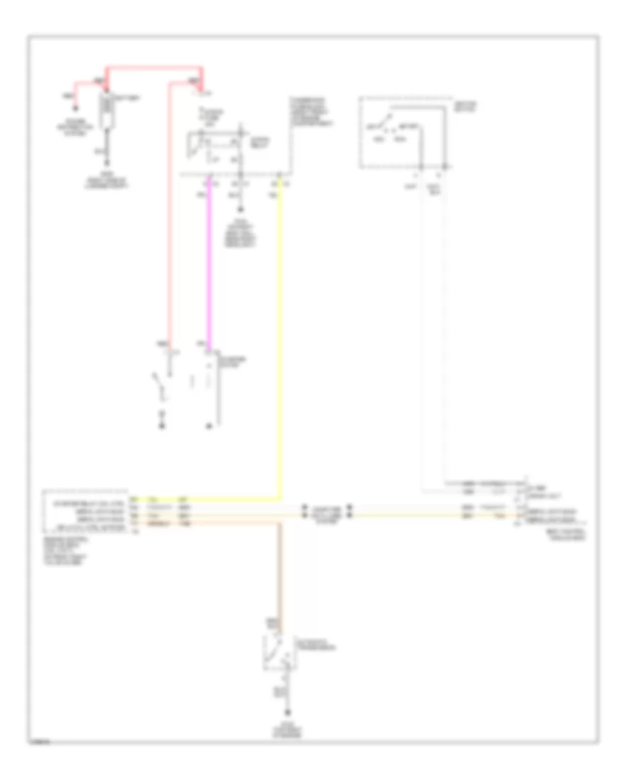 Starting Wiring Diagram for Cadillac CTS 2008