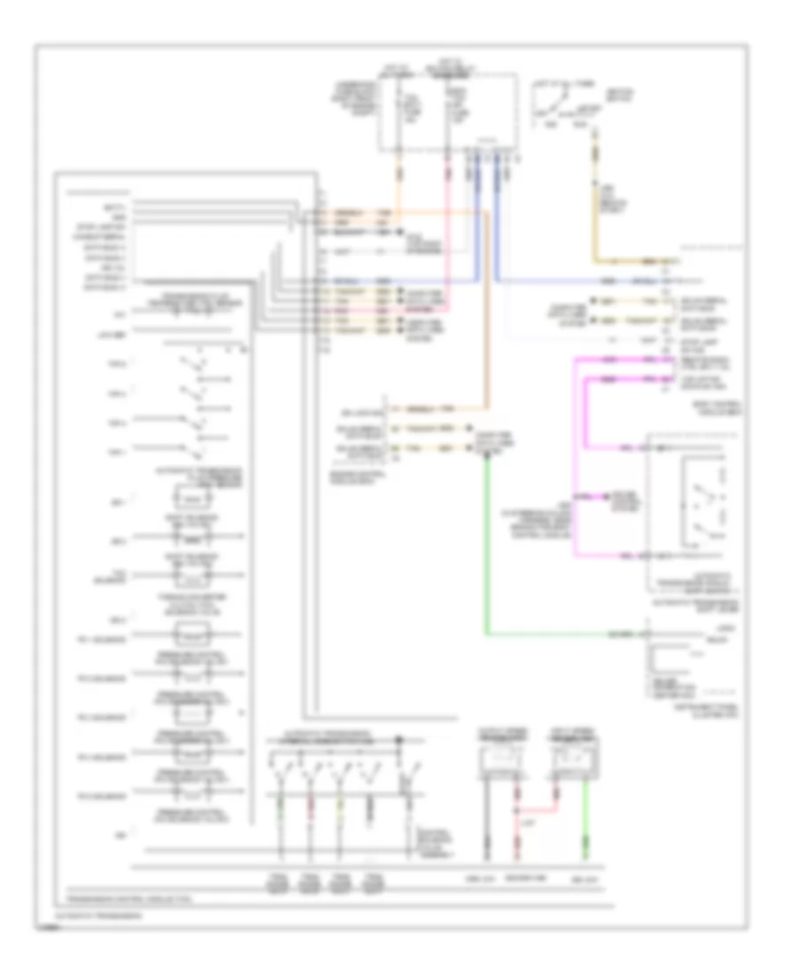 A T Wiring Diagram for Cadillac CTS 2008