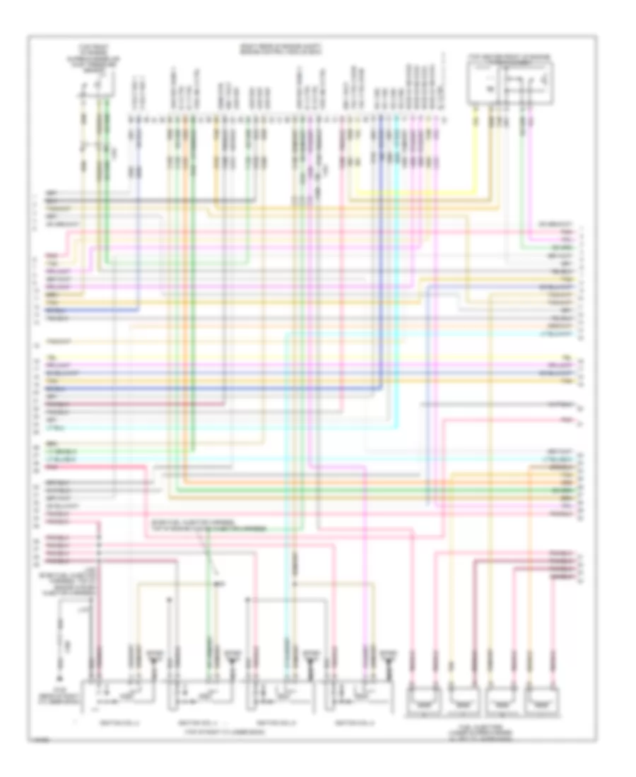 6.2L VIN P, Engine Performance Wiring Diagram (5 of 6) for Cadillac CTS Vsport 2014