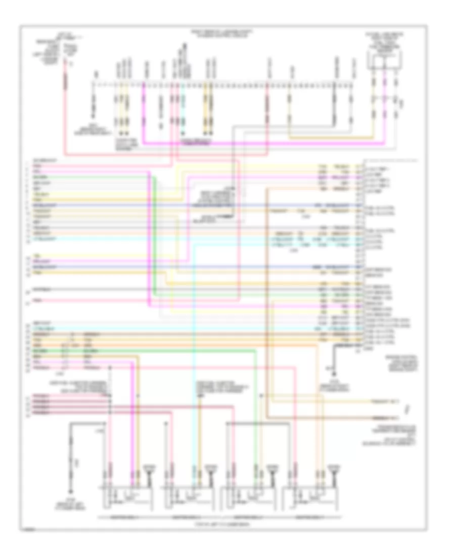 6.2L VIN P, Engine Performance Wiring Diagram (6 of 6) for Cadillac CTS Vsport 2014