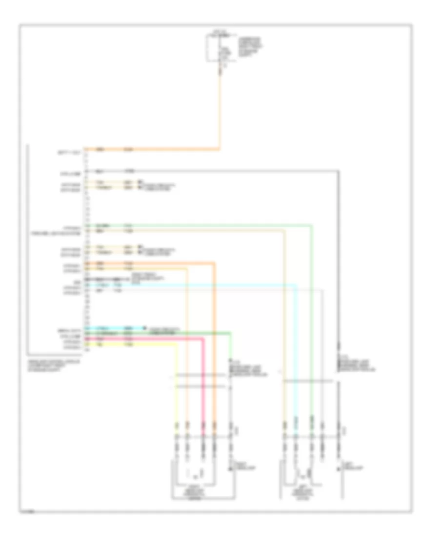 Adaptive Front Lighting Wiring Diagram Coupe for Cadillac CTS Vsport 2014