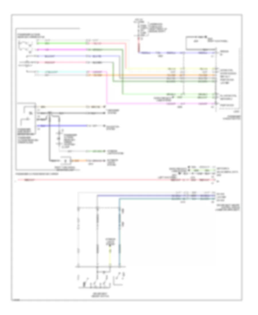 Memory Mirrors Wiring Diagram Sedan Except CTS V 2 of 2 for Cadillac CTS Vsport 2014