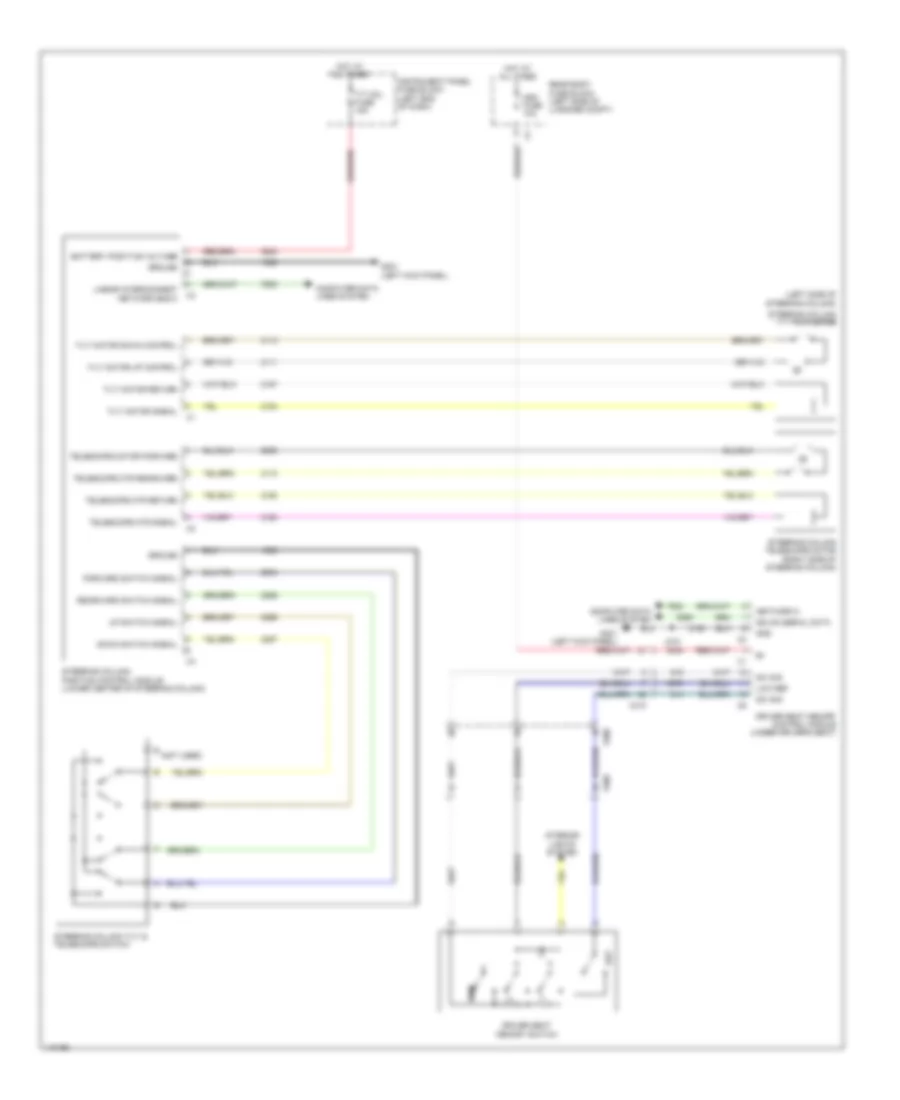 Memory Power Tilt  Power Telescopic Wiring Diagram for Cadillac CTS Vsport 2014