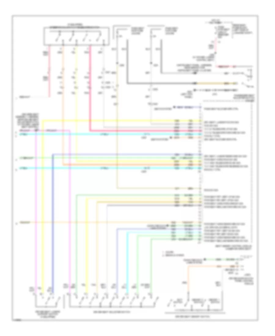 Memory Seat Wiring Diagram Coupe 3 of 3 for Cadillac CTS Vsport 2014