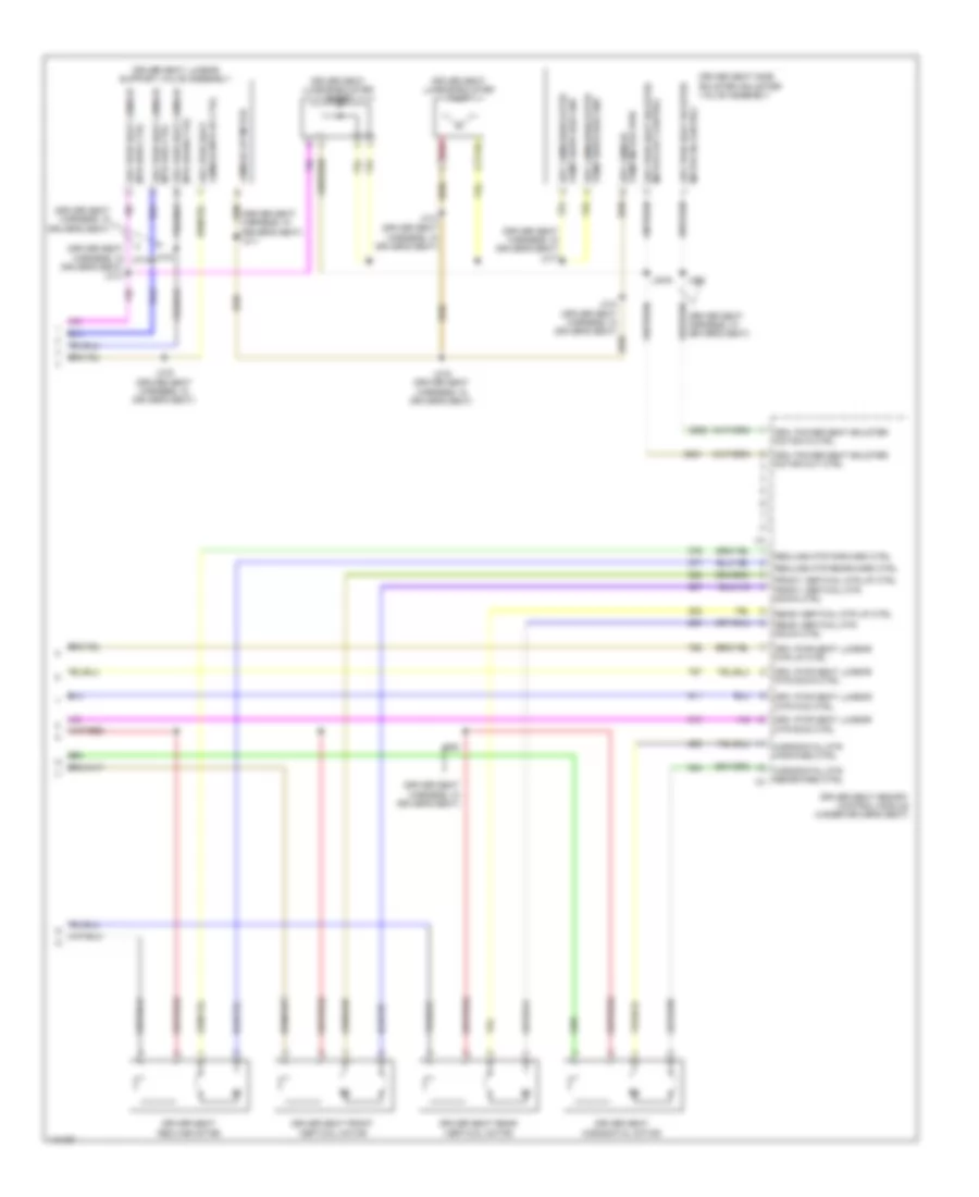 Memory Seat Wiring Diagram Sedan Except CTS V 3 of 3 for Cadillac CTS Vsport 2014