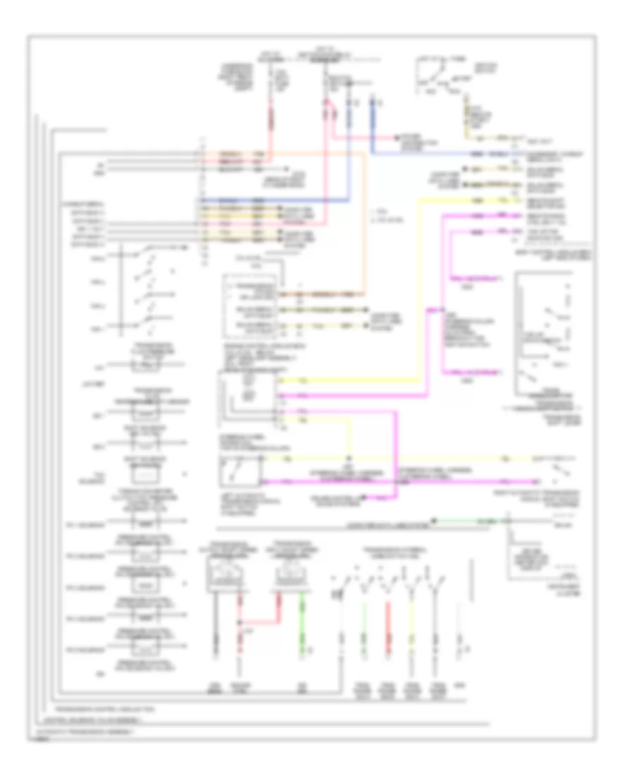 A T Wiring Diagram Sedan CTS V for Cadillac CTS Vsport 2014